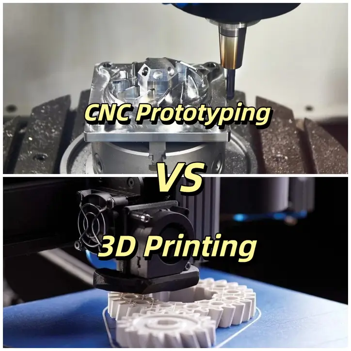 CNC Prototyping vs 3D Printing