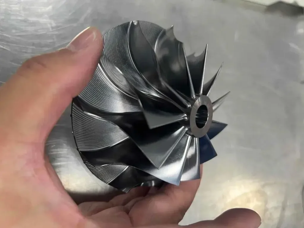 5 axis cnc machining impeller production