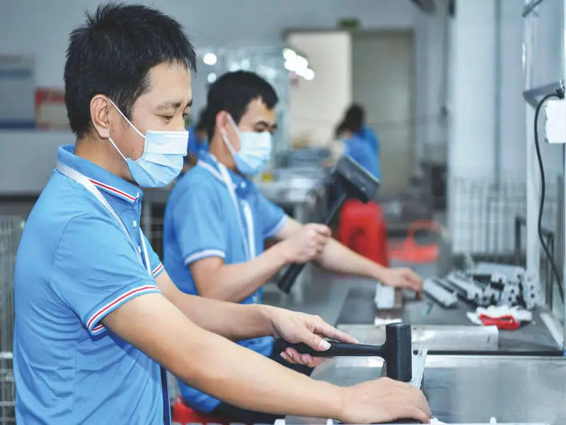manual shaping line