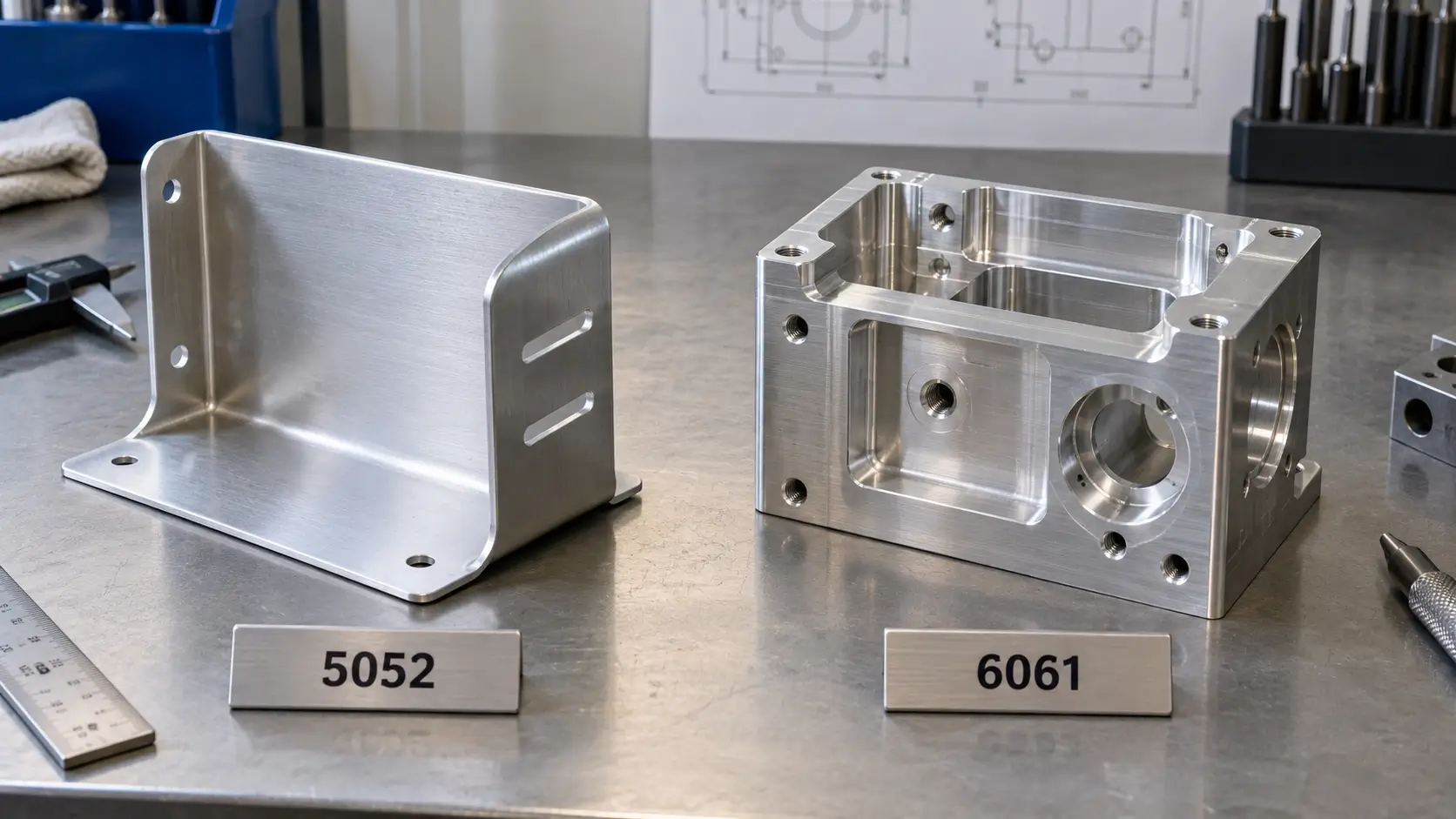 5052 vs 6061 Aluminum