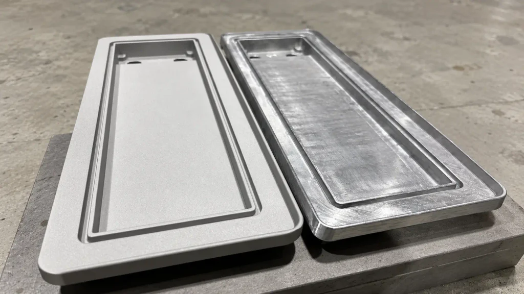 Before Sandblasting vs. After Sandblasting